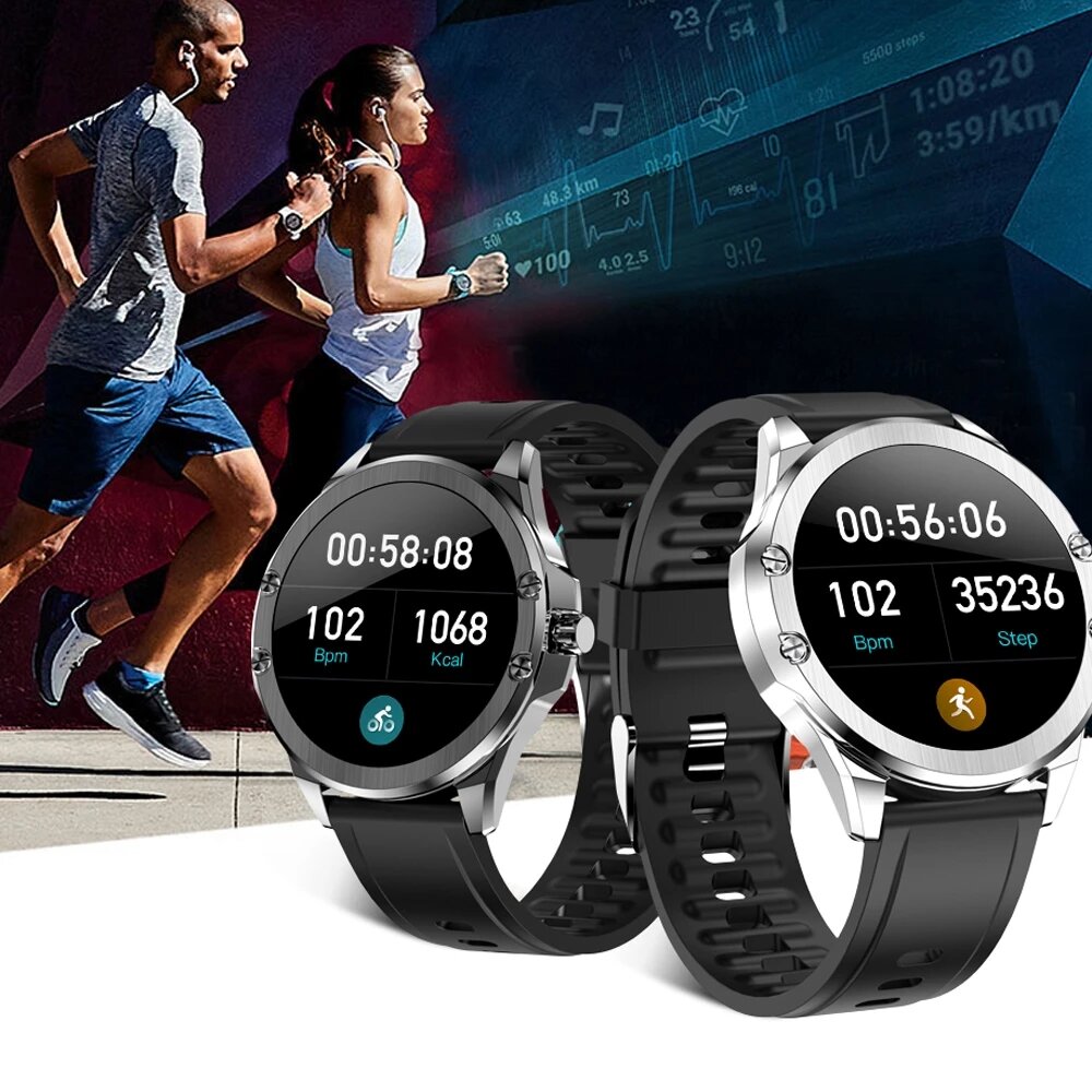 SENBONO S11 1.28 Full-Touch Screen Heart Rate Monitor Blood Pressure Measurement Fitness Tracker IP68 Waterproof Smart Watch