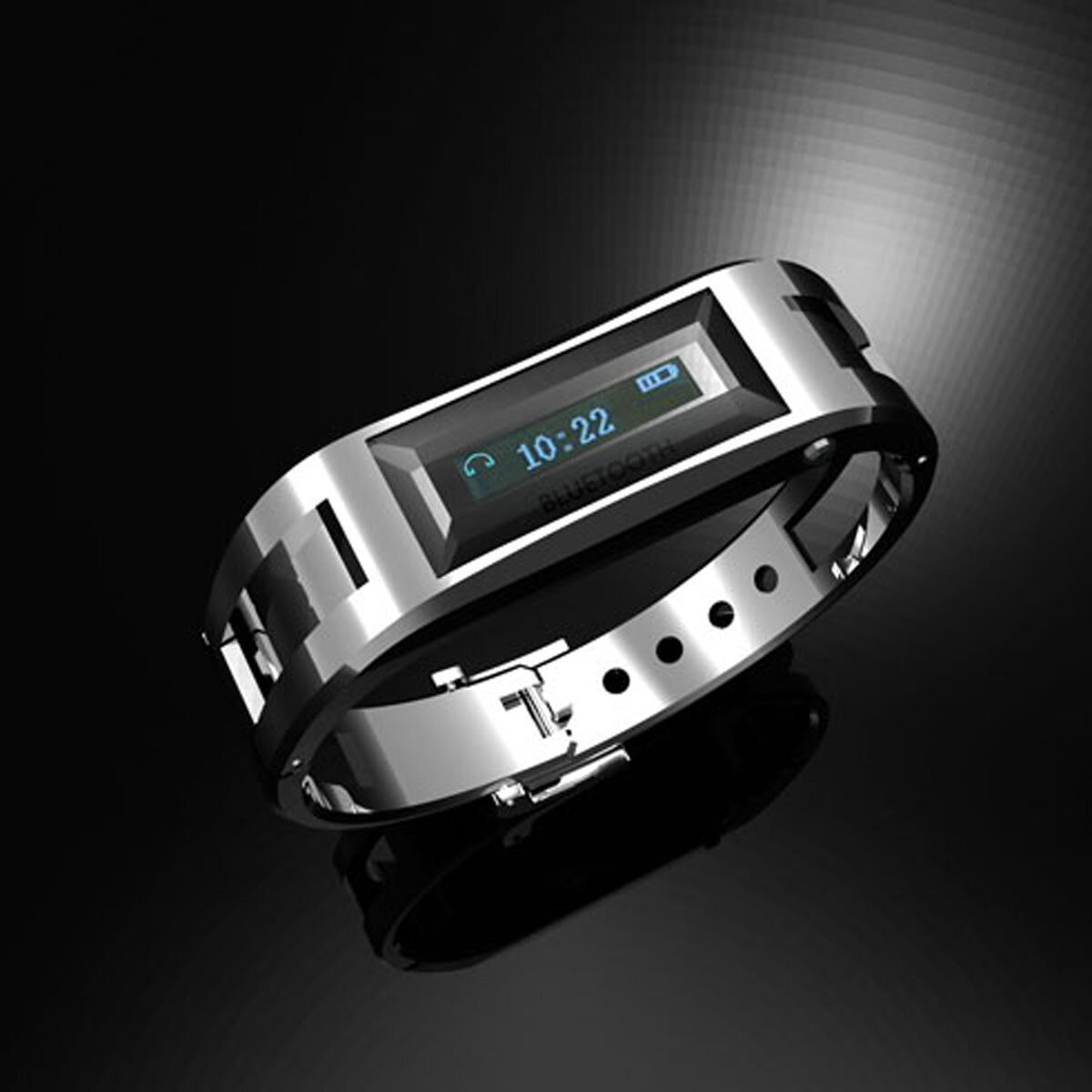 BW10 bluetooth Call Call ID Display Adjustable Metal Strap Smart Watch COD