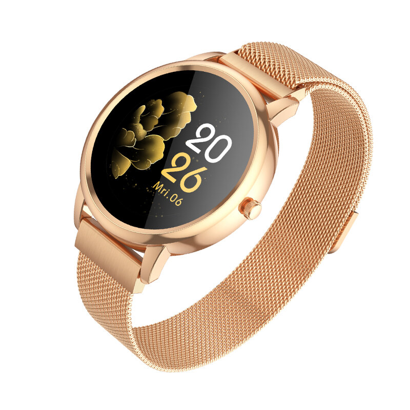 HOCO Y8 1.09 inch Full Touch Screen Heart Rate Monitor Female Physiological Cycle Reminder IP68 Waterproof BT5.0 Smart Watch