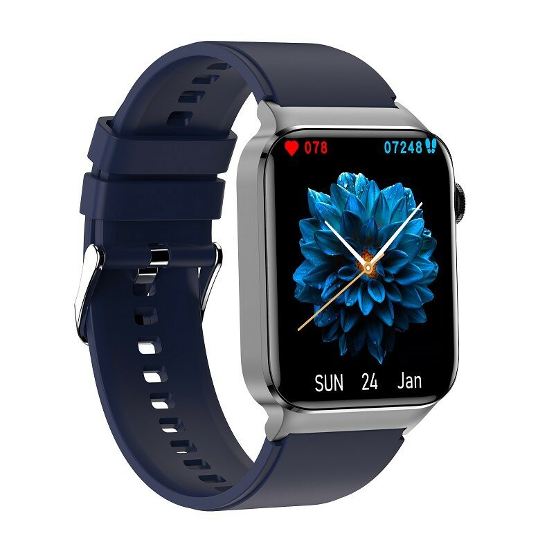 T50 1.9 inch HD Screen bluetooth Call Heart Rate Blood Pressure SpO2 Monitor Multi-sport Modes Fitness Tracker Music Playback Sm