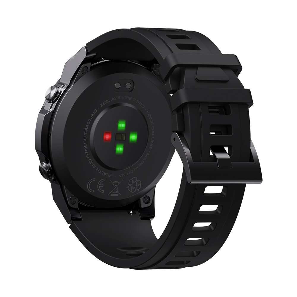 Zeblaze Vibe 7 Pro 1.43 inch AMOLED Display HiFi Phone Calls Military Grade Toughness Smart Watch 400mAh SpO2 Blood Oxygen Heart