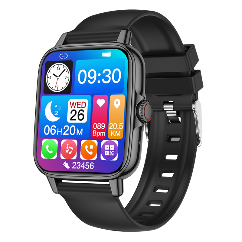 SENBONO D16 1.92 inch HD bluetooth Calling Real-time Heart Rate Blood Pressure SpO2 Monitor Multi-sport Modes IP67 Waterproof Sm