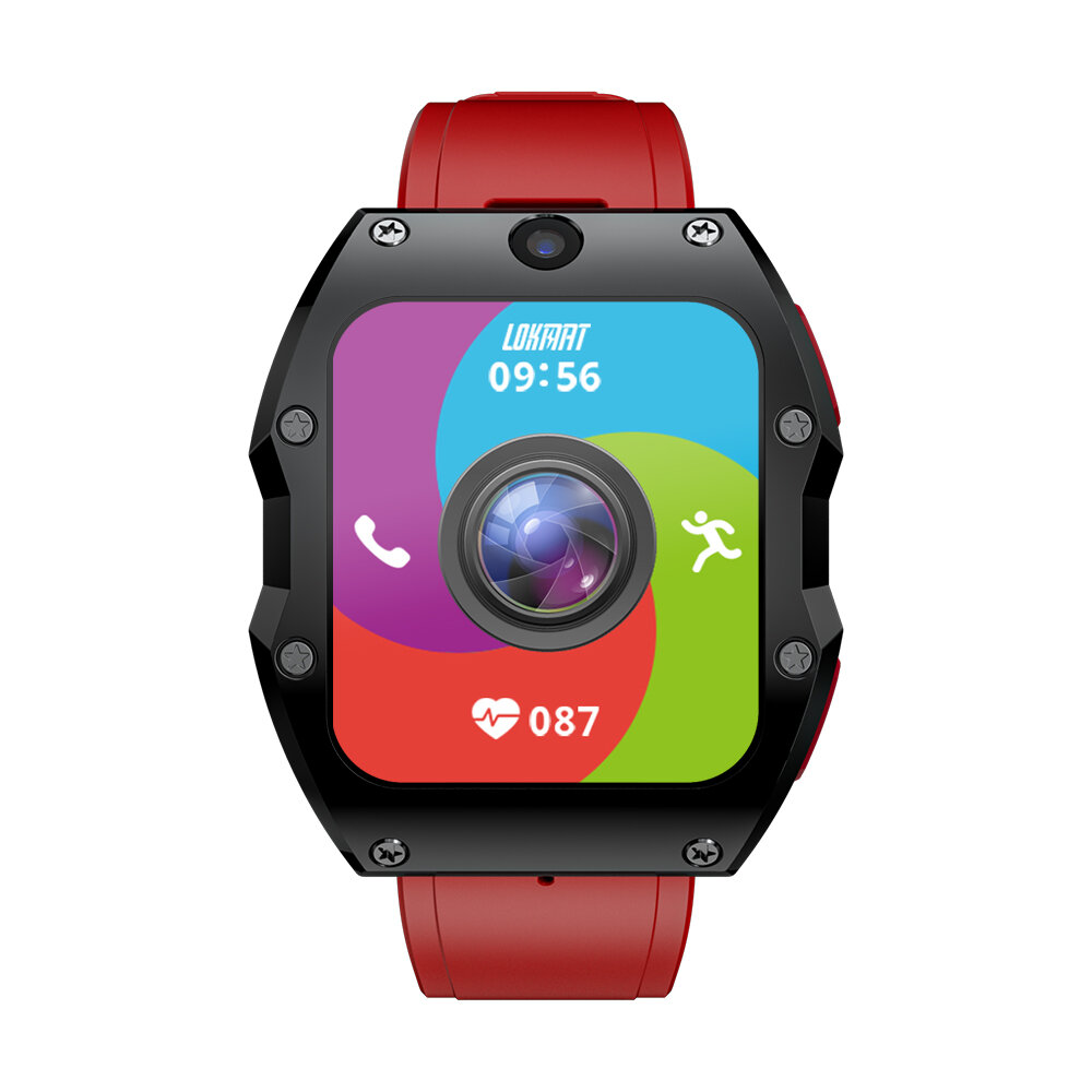 LOKMAT APPLLP 3 MAX 2.02 inch HD TFT Display bluetooth Call Heart Rate SpO2 Monitor Sleep Monitoring SOS Multi-sport Modes Music