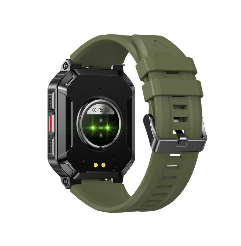 MK67 1.83 inch HD Screen bluetooth Call Heart Rate Blood Pressure SpO2 Monitor Sleep Monitoring Multi-sport Modes Music Playback