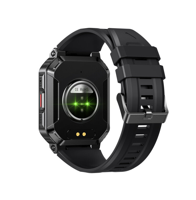 MK67 1.83 inch HD Screen bluetooth Call Heart Rate Blood Pressure SpO2 Monitor Sleep Monitoring Multi-sport Modes Music Playback