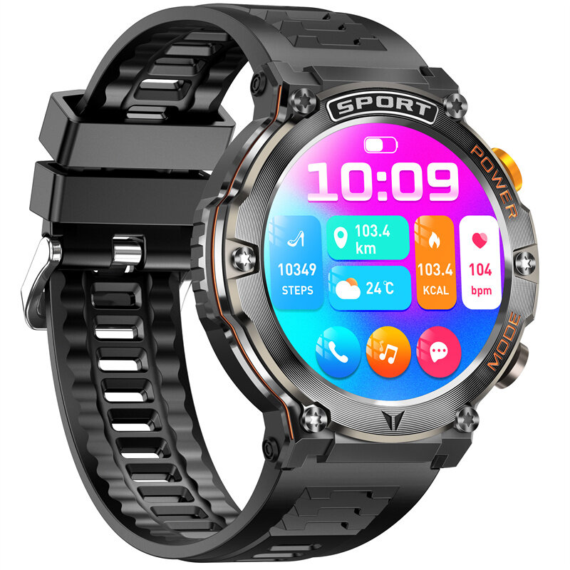 X11Pro 1.43 inch AMOLED HD Screen bluetooth Call Heart Rate Blood Pressure SpO2 Monitor Sleep Monitoring Multi-sport Modes Music