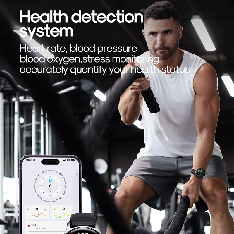 Joyroom FC1 1.28inch HD Screen bluetooth Call Heart Rate Blood Pressure SpO2 Monitor Stress Monitoring Multi-sport Modes Music P