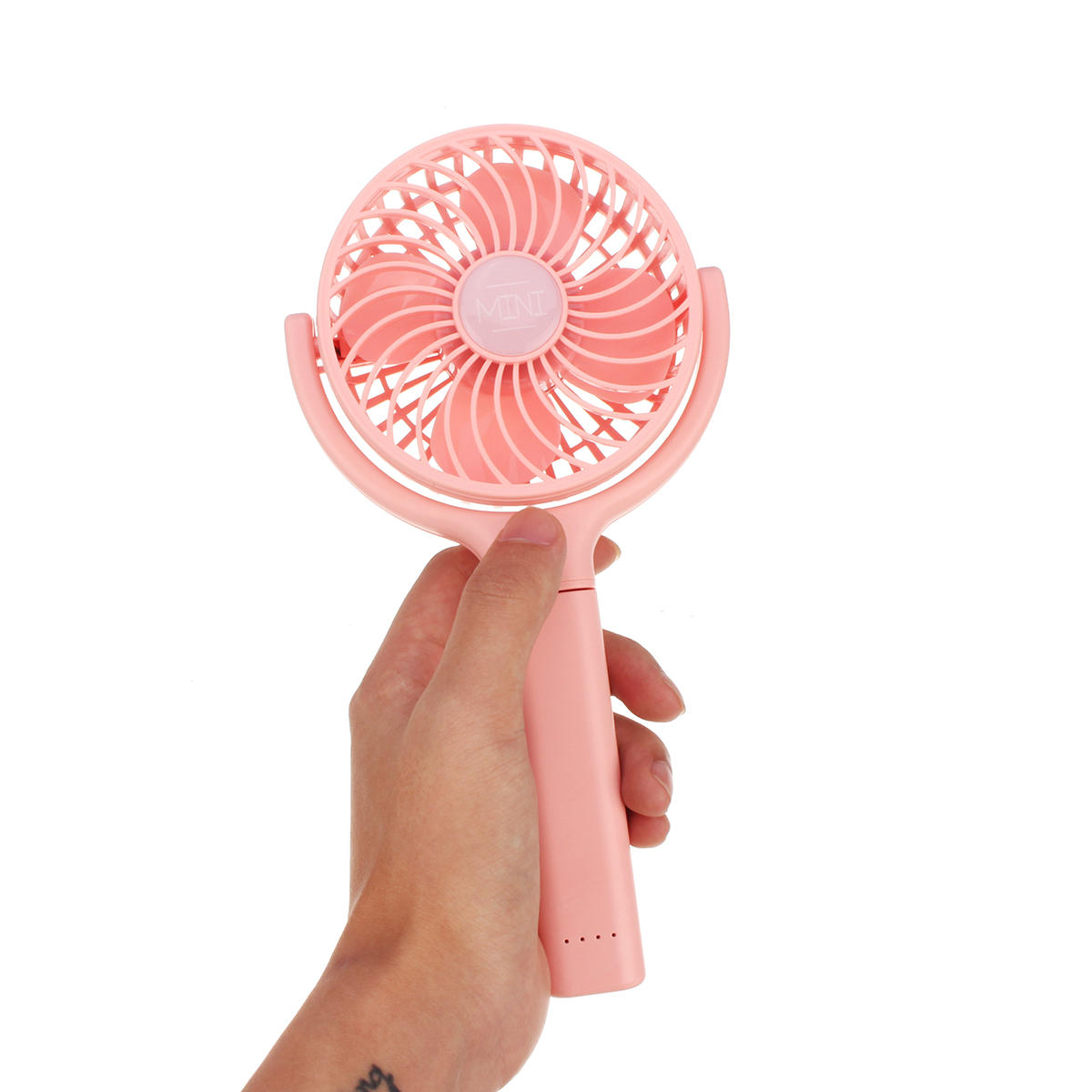 Mini Handheld Fan USB Portable Desk Cooler Air Cooling Rechargeable Air Cooler Fan