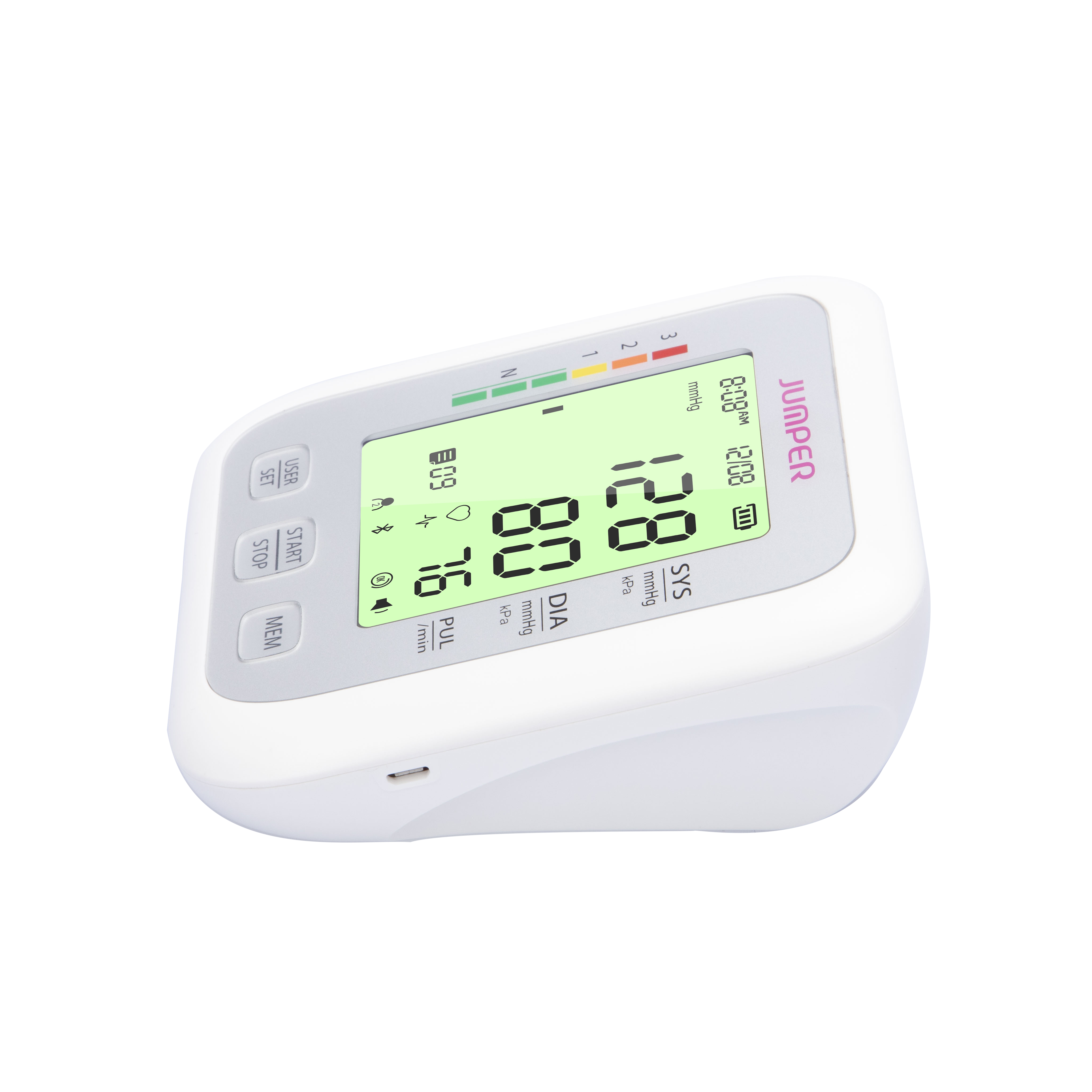 JUMPER JPD-HA120 Arm Type Electronic Blood Pressure Monitor LCD Digital Display Automatic Shutdown Operation Blood Pressure Moni