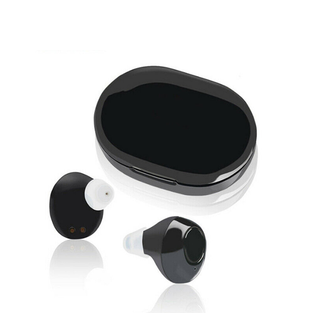 USB Rechargeable Hearing Aids Sound Amplifier Invisible Hearing Loss Low-Noise For Elderly Deaf