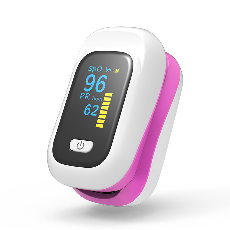 BOXYM YK-80X Mini OLED Finger-Clamp Pulse Oximeter Home Heathy Blood Oxygen Saturation Monitor