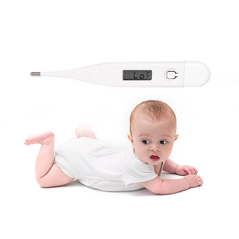 Digital LCD Electronic Thermometer °C / °F Baby Boy Girl Body Temperature Checking Safe Oral Digital Thermometers Kids H