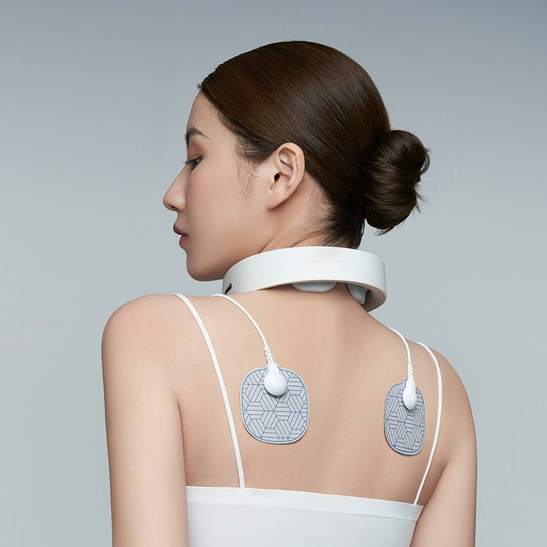 PGG P6 Pulse Infrared Neck Massager with 3-Massage-Heads Low-frequency Current Pulses with Xiaomi Mijia APP