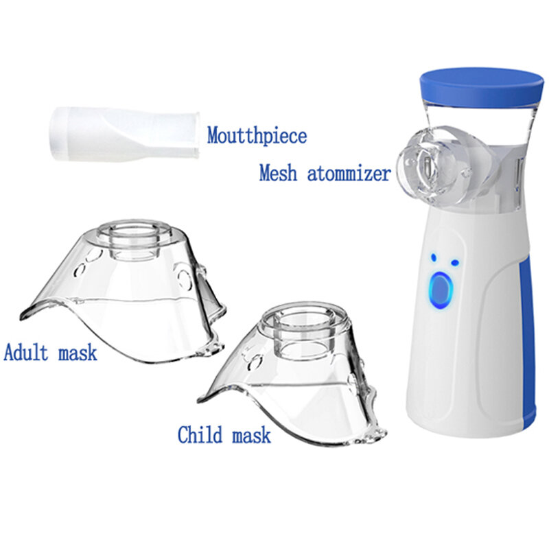 Mesh Nebulizador Inhale Medical Portable Asthma Inhaler Nebulizer Machine Three-gear Adjustment For Baby Adult