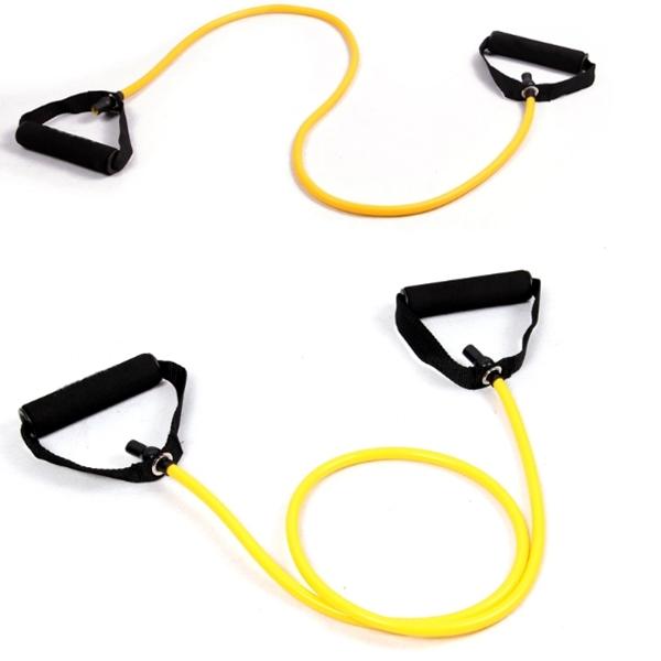 Yoga Exercise Elastic Fitness Resistance Band Rope Tubes COD