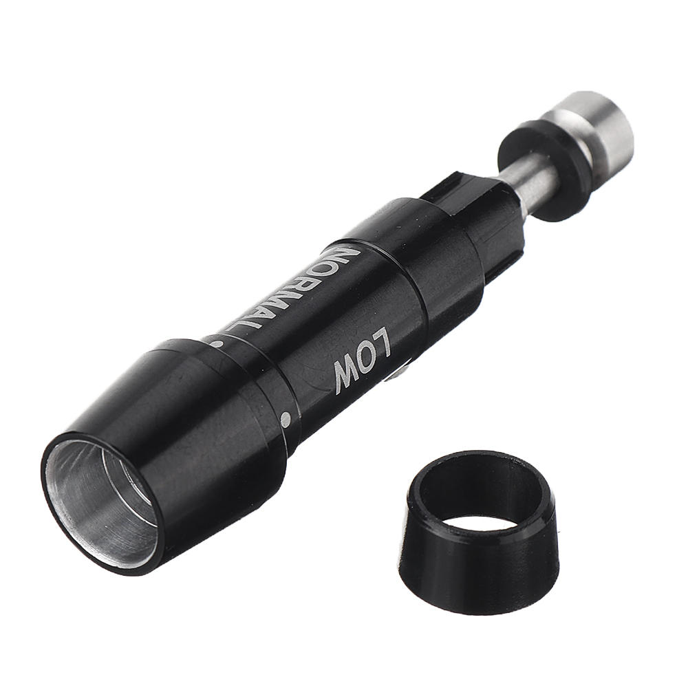 Sleeve Black 0.335 Caliber Golf Sleeve Club Cover Connector Adapter with Rubber Sleeve