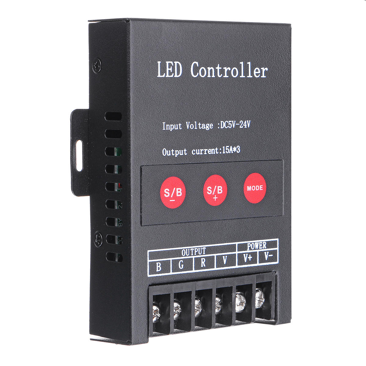 DC 5V-24V RGB LED Controller Touch Controller LED Light Strip Controller COD