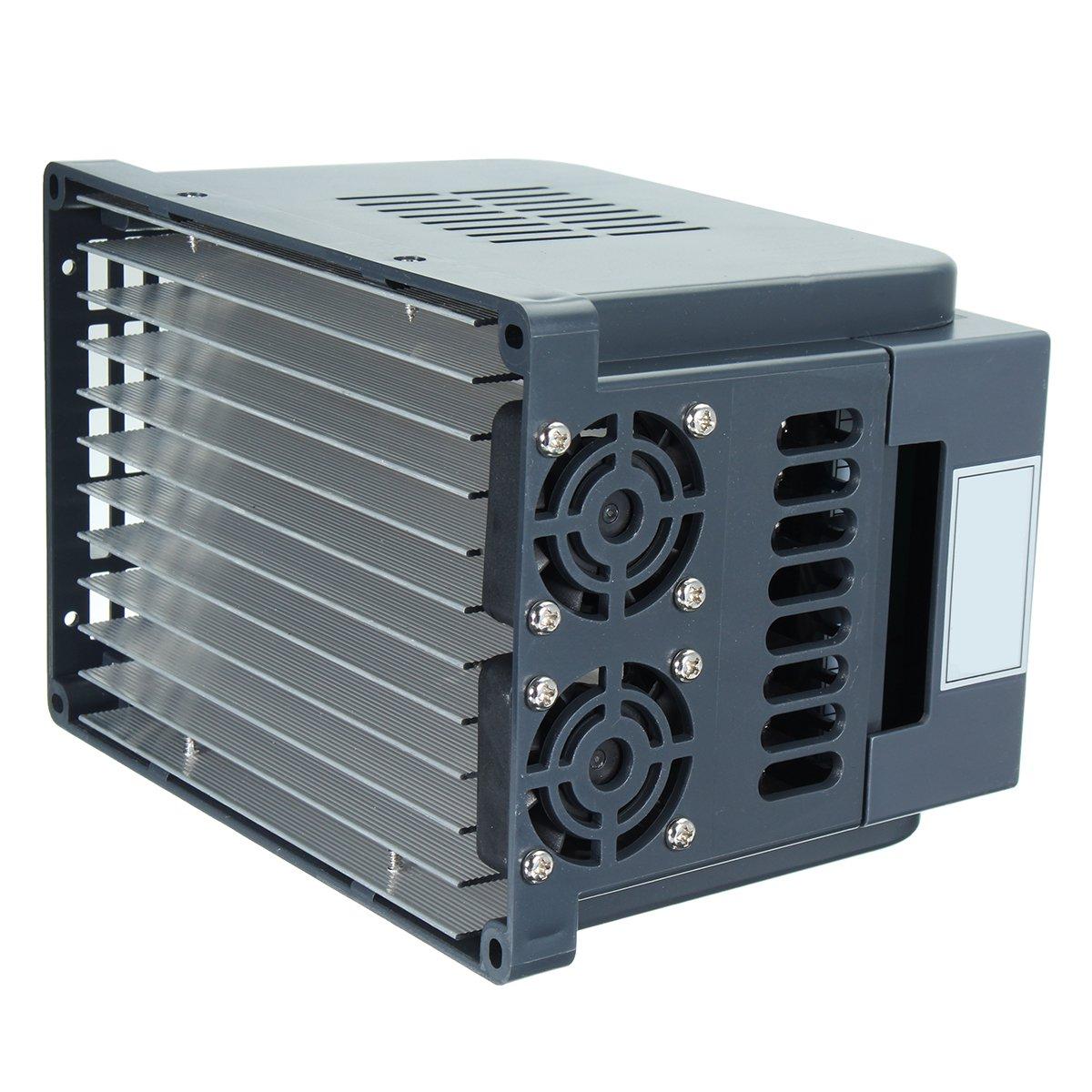 2.2KW 12A 220V 1PH In 3PH Out 380V Variable Frequency Converter Drive Inverter V/F Vector Control