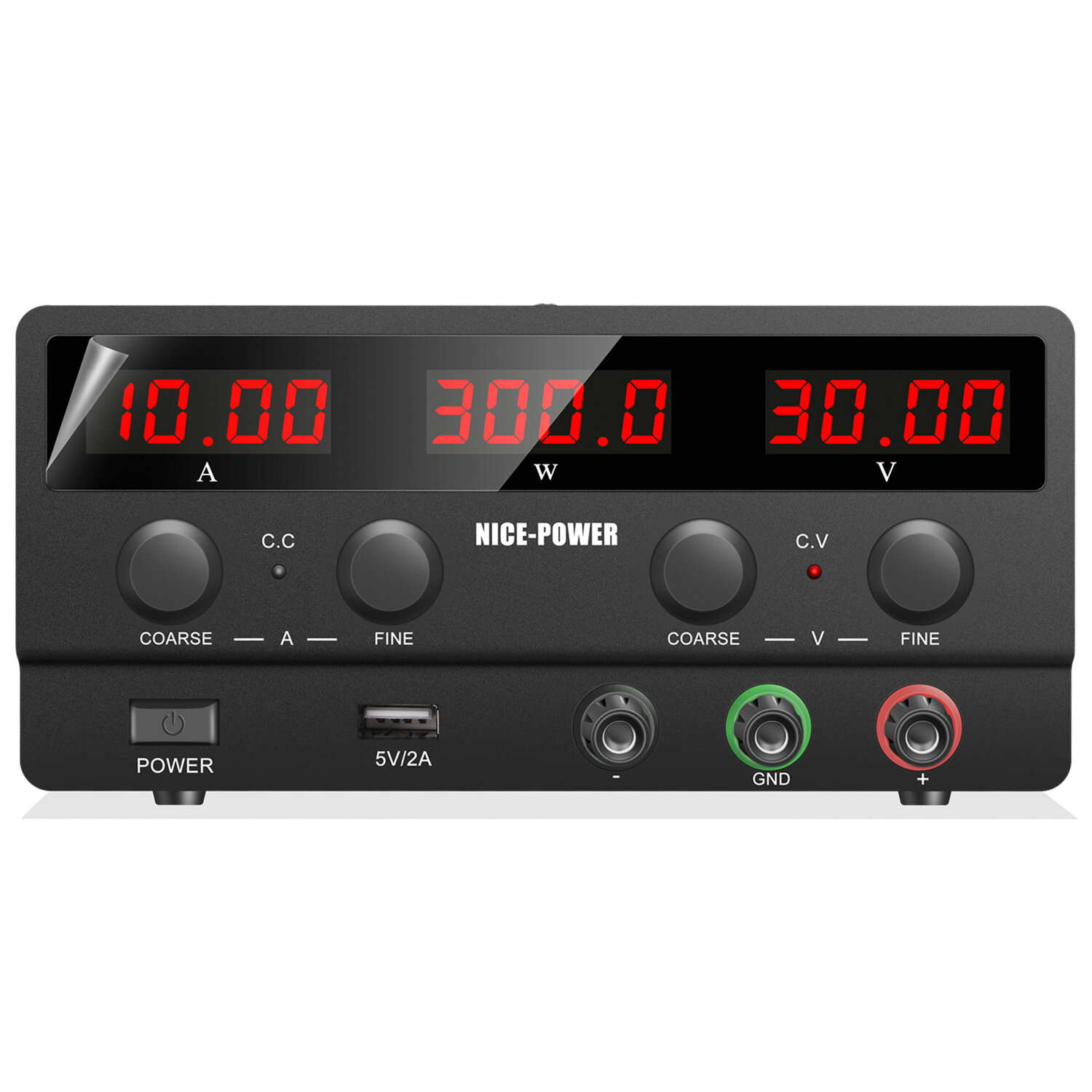 NICE-POWER SPS-H Professional Four-Digit Display Power Supply Adjustable Voltage 0-125V Current Control USB Output 5V2A Precisio