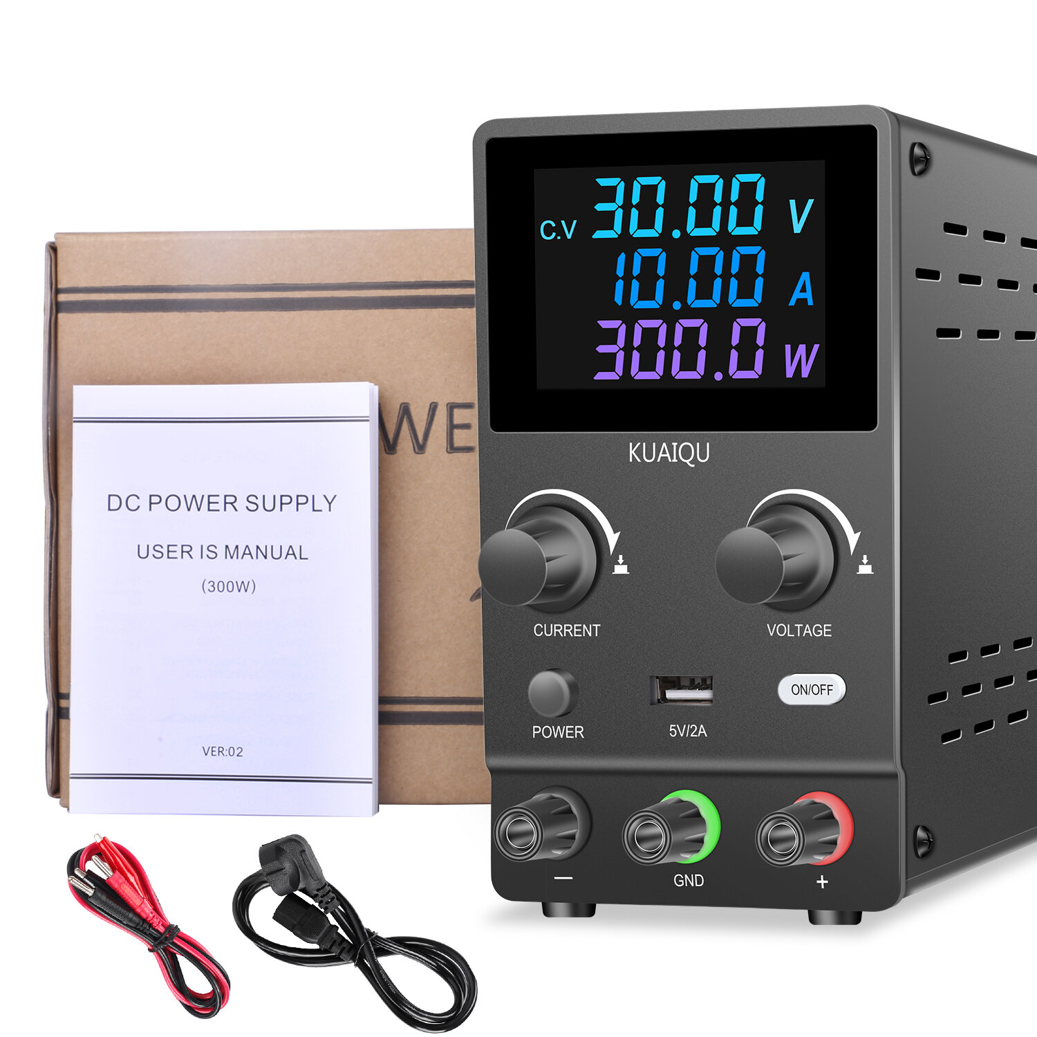 Nice-Power SPPS-B-D 3010 Adjustable Voltage Power Supply High Precision Portable Stable Operation 0-120V 0-10A with Efficient Co