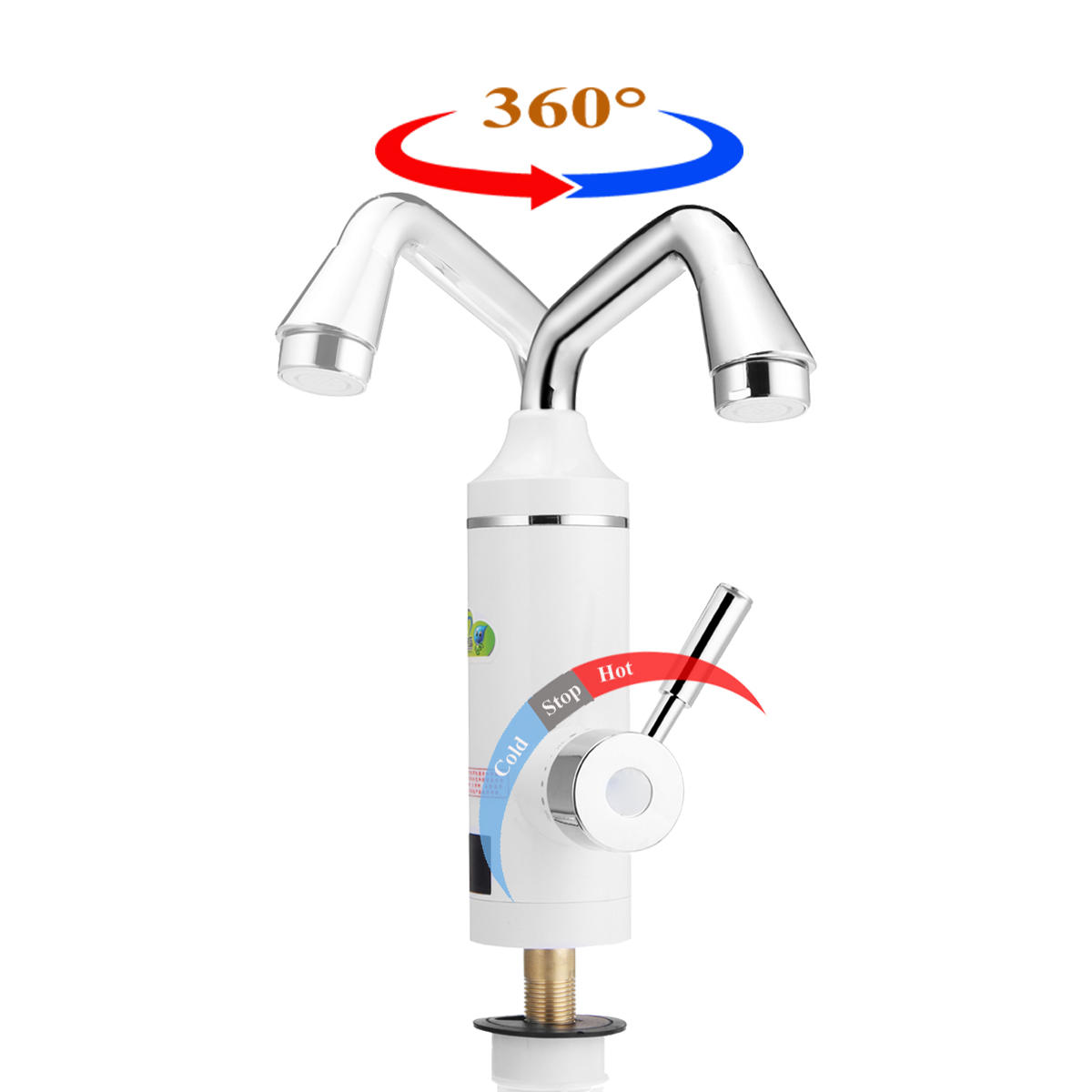 220V 2000W Household Electric Water Faucet Tap Hot Water Heater Instant COD