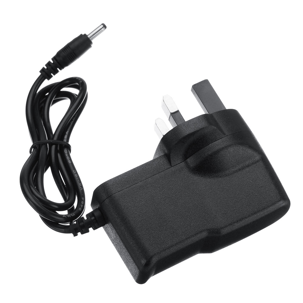 12V 6W UK Plug Charger Adapter To DC Power Cable Cord COD