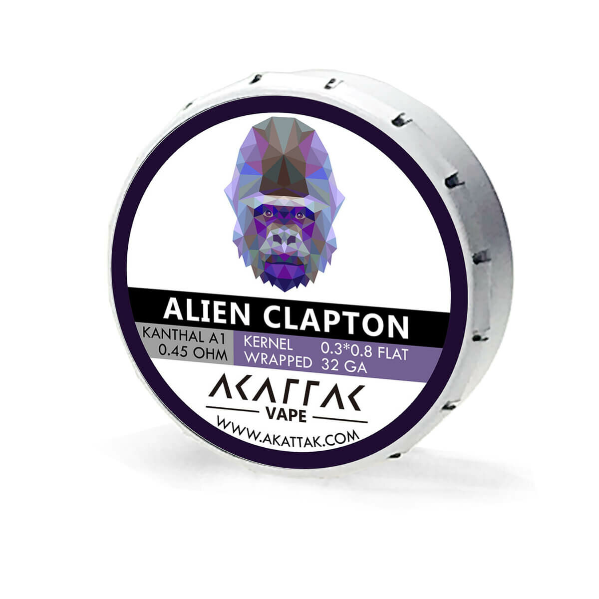 Akattak Kontel Fancy Heating Wire Clapton Finished Heating Wire Resistor