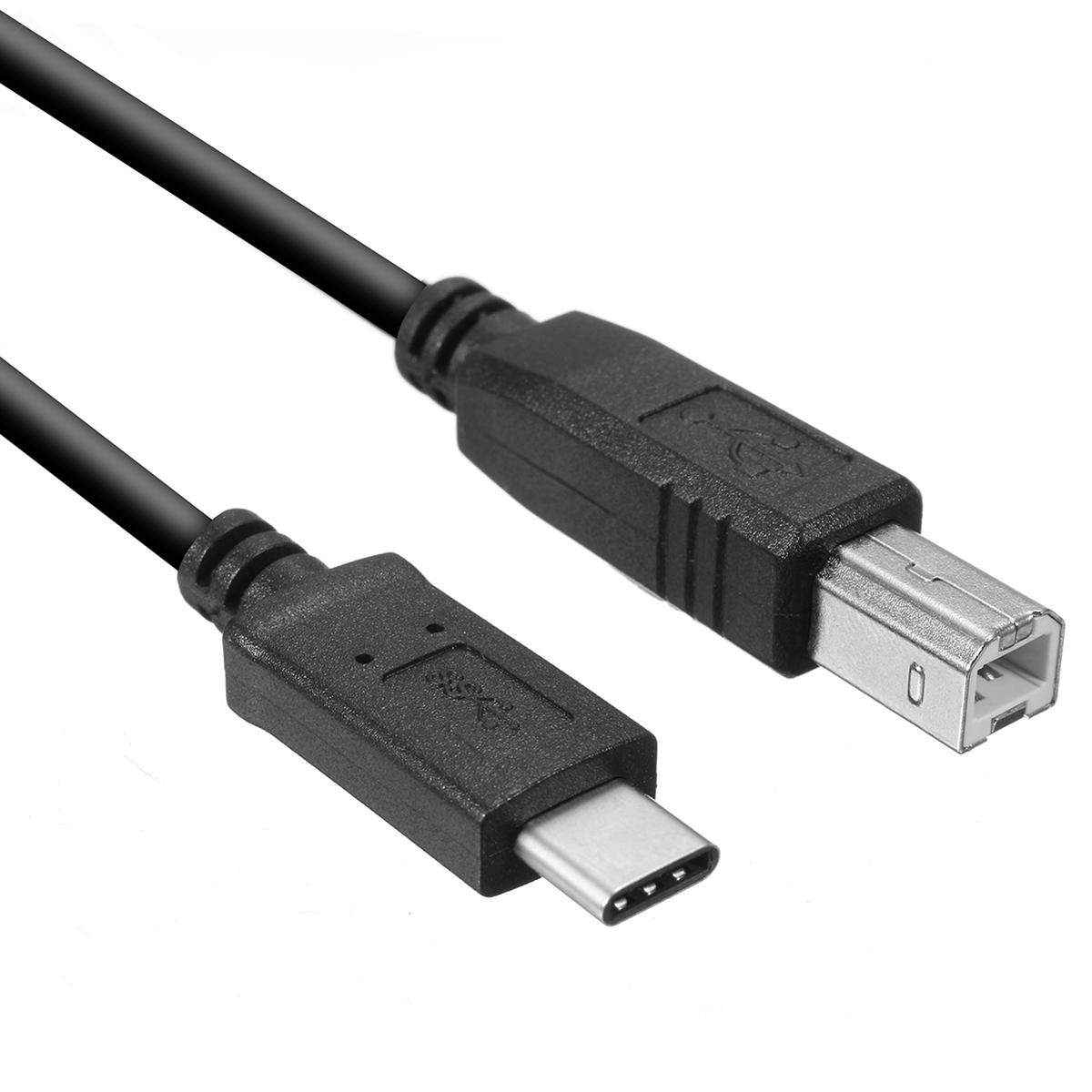 8m USB-C USB 3.1 Type-C USB-C To USB 2.0 Printer Cable Cord Adapter For Macbook