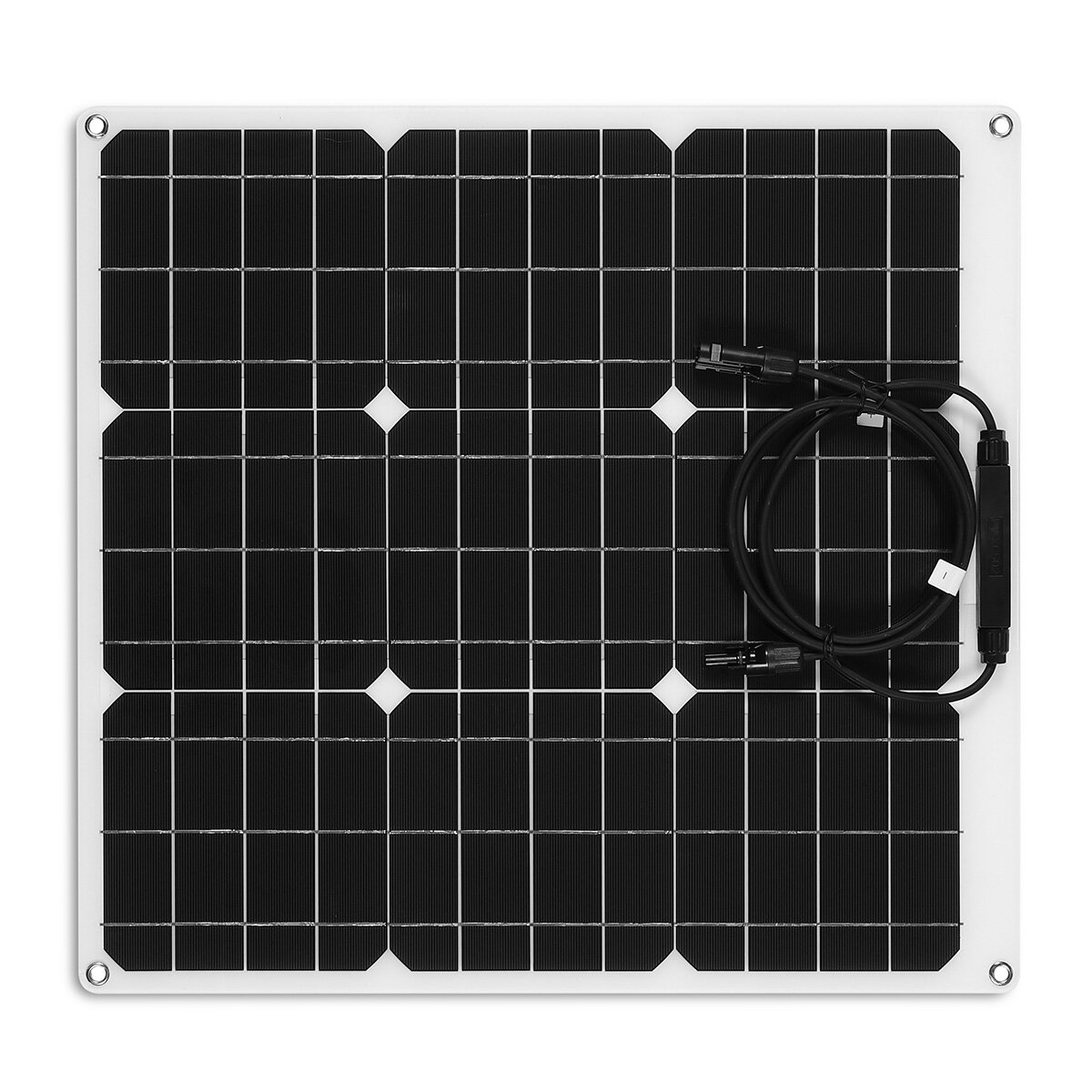 120W 18V Monocrystalline Highly Flexible Solar Panel Tile Mono Panel Waterproof C