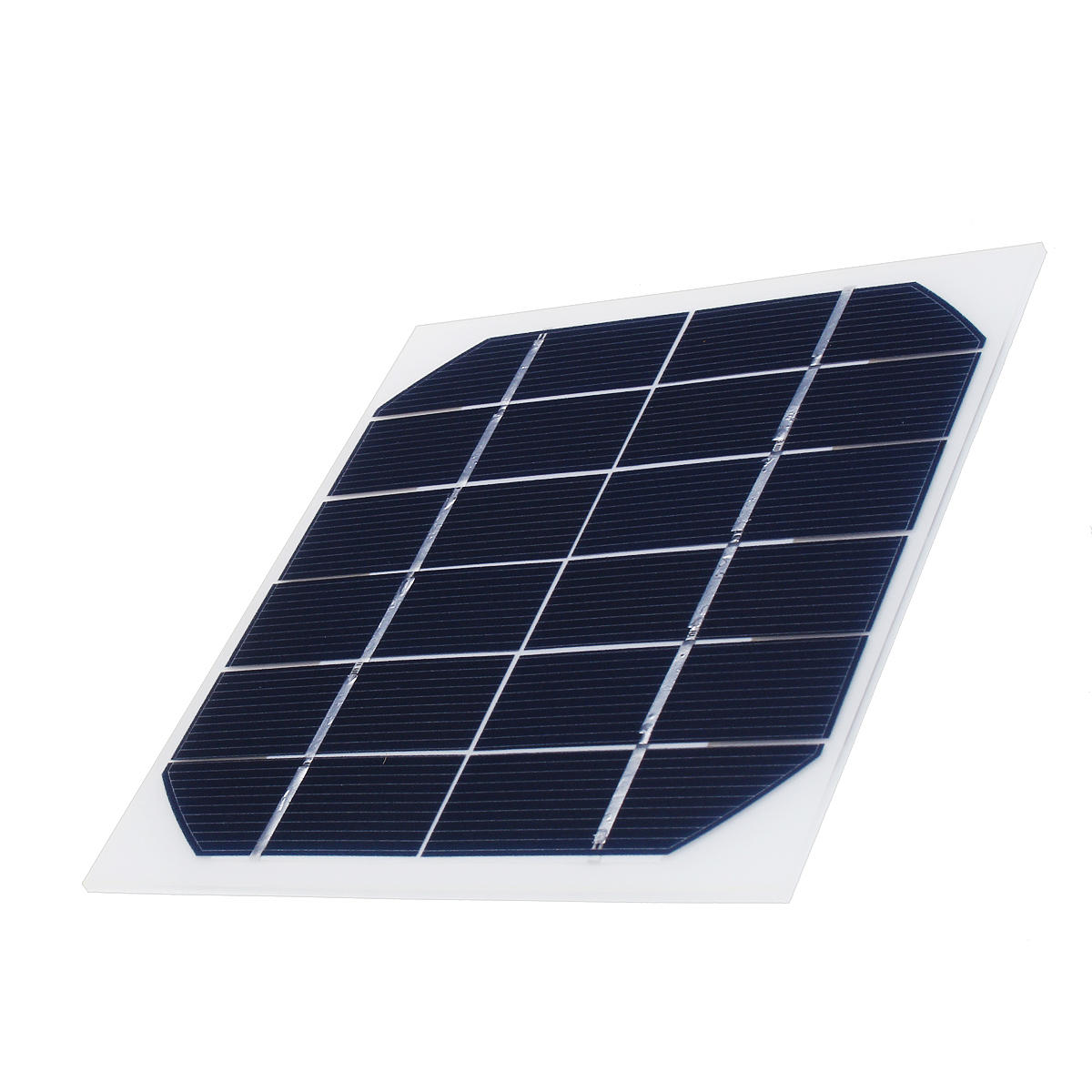 5Pcs 6V 350MA Monocrystalline 2W Mini Solar Panel Photovoltaic Panel COD