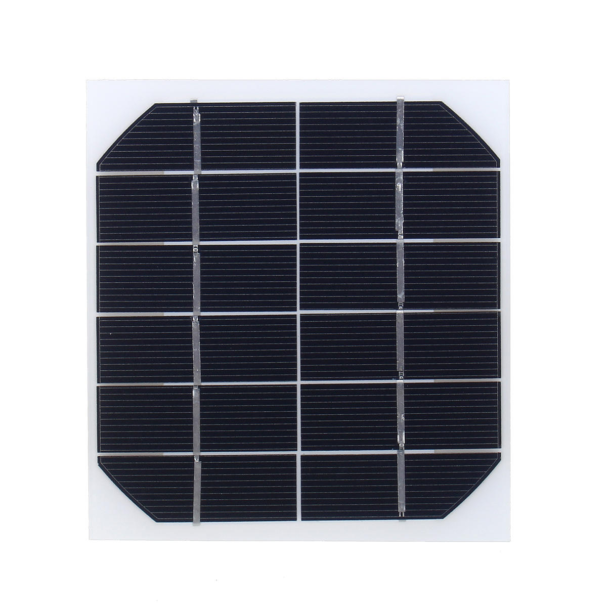 5Pcs 6V 350MA Monocrystalline 2W Mini Solar Panel Photovoltaic Panel COD