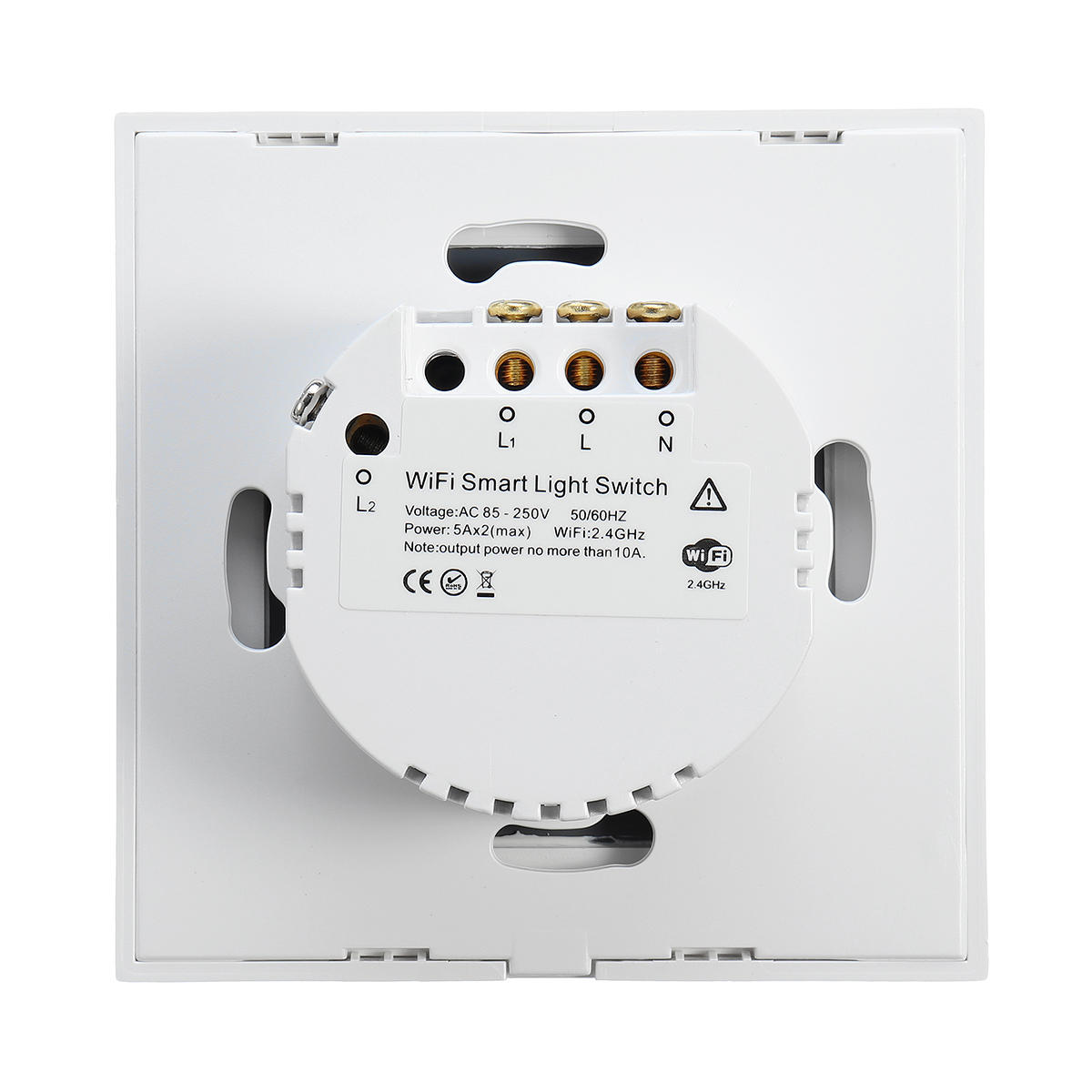 NEO WiFi On/Off Switch Light Switch 2Gang Wireless EU Light Control Smart Switch EU Remote Conrtol