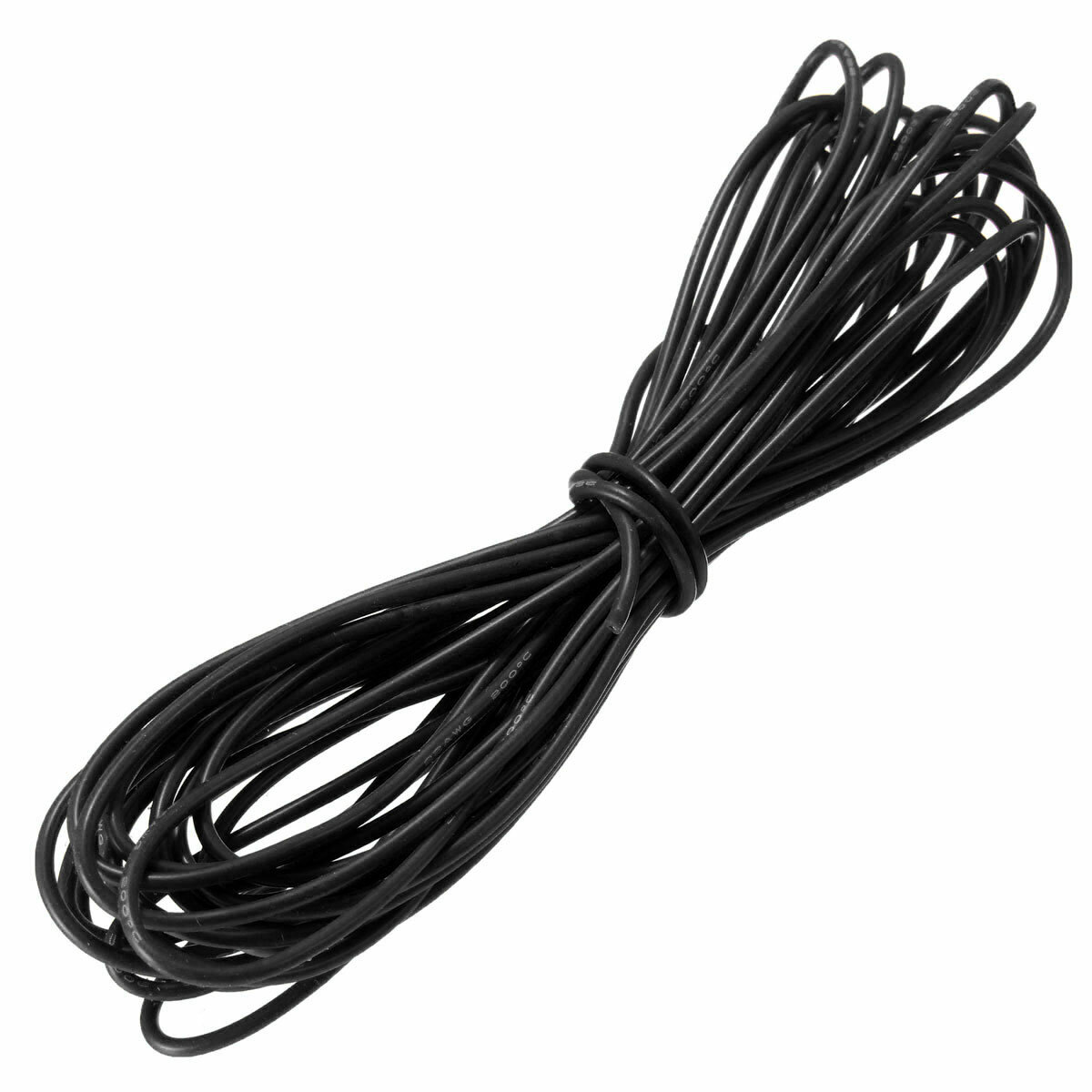 DANIU 5 Meter Black Silicone Wire Cable 10/12/14/16/18/20/22AWG Flexible Cable CO