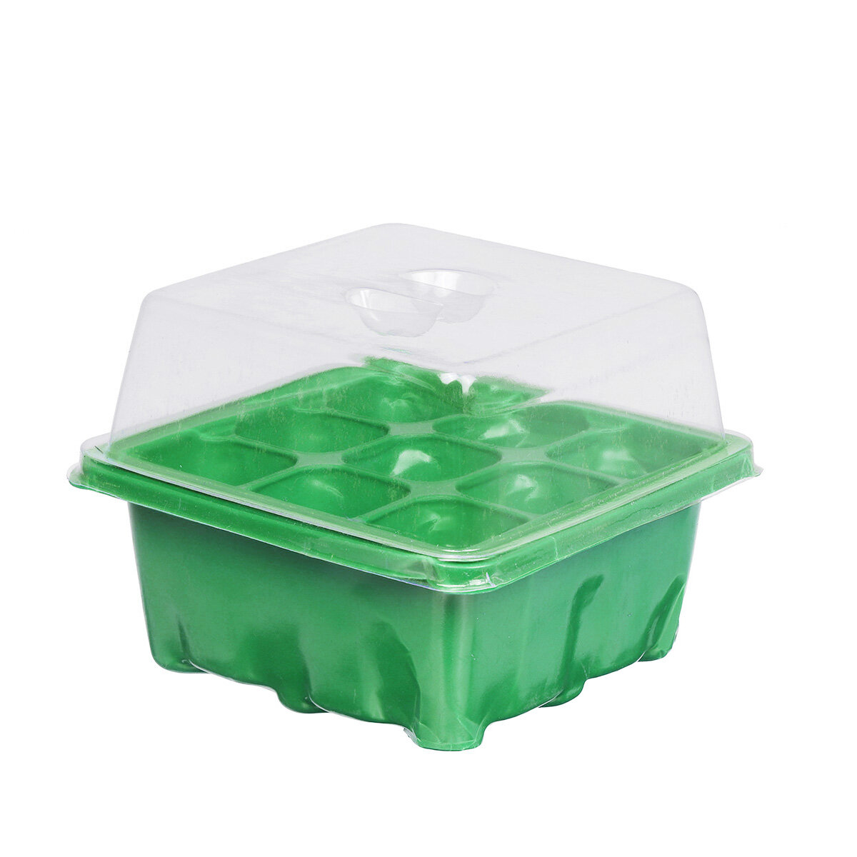 9 Holes Plastic Planting Box Set Nursery Pot Plant Grow Garden Germination Kit CO