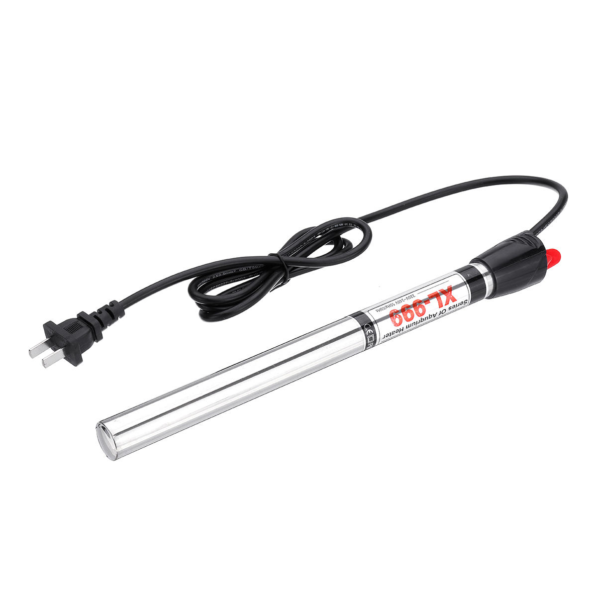 100W/200W Submersible Stainless Steel Water Heater Rod Aquarium Fish Tank 220V CO