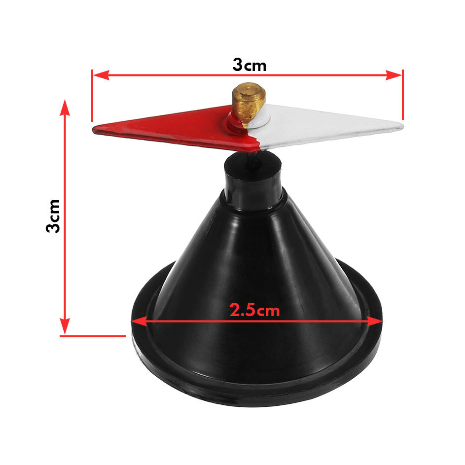 16Pcs Rhombus Compass Needle with Base Physics Experiment Teaching Instrument