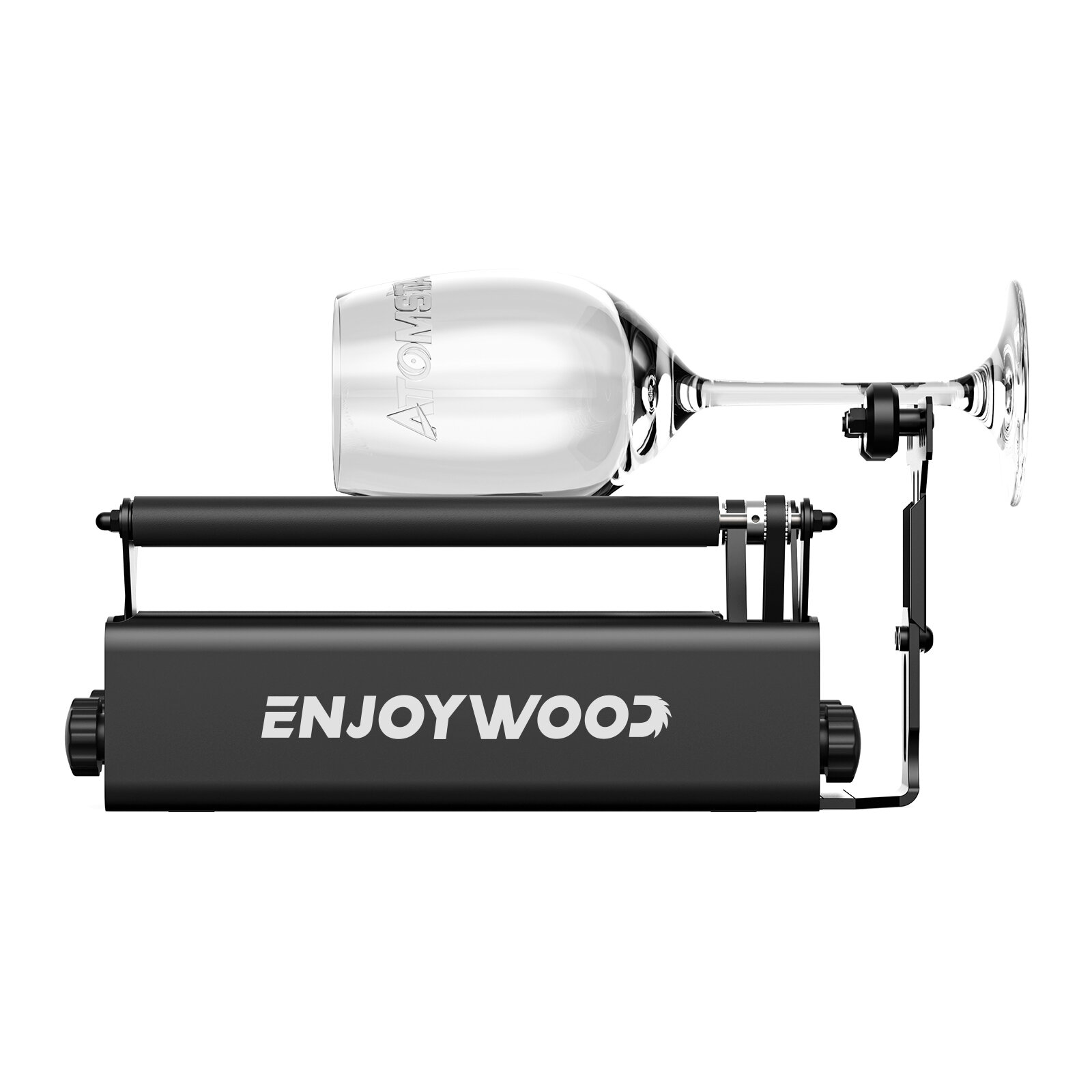 ENJOYWOOD R3 PRO Rotary Roller with Separable Support Module and Extension Towers for Laser Engraver