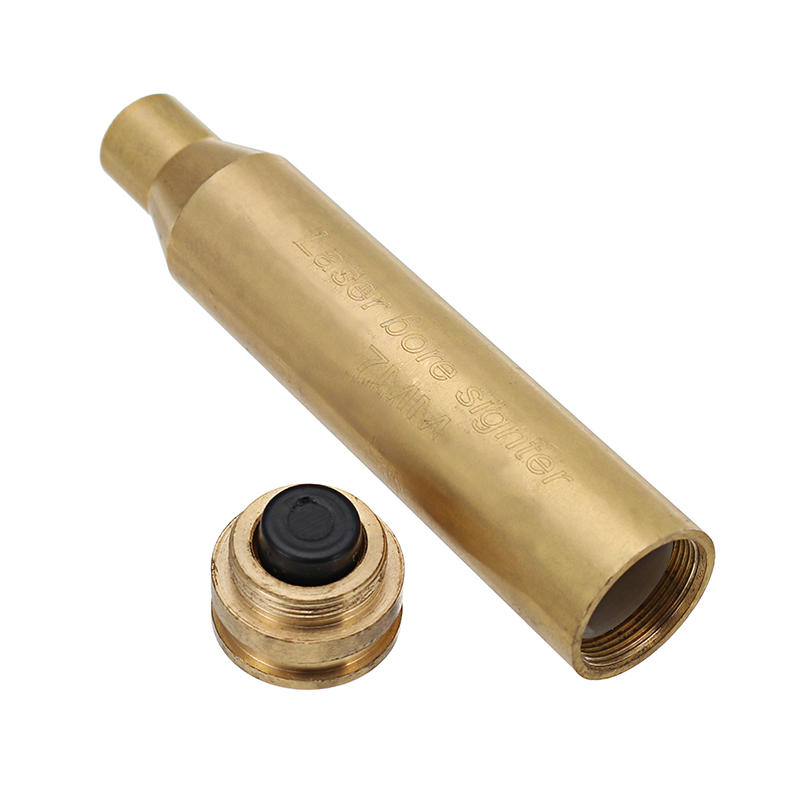 CAL 7MM Laser Bore Sighter Red Dot Sight Brass Cartridge Bore Sighter Caliber