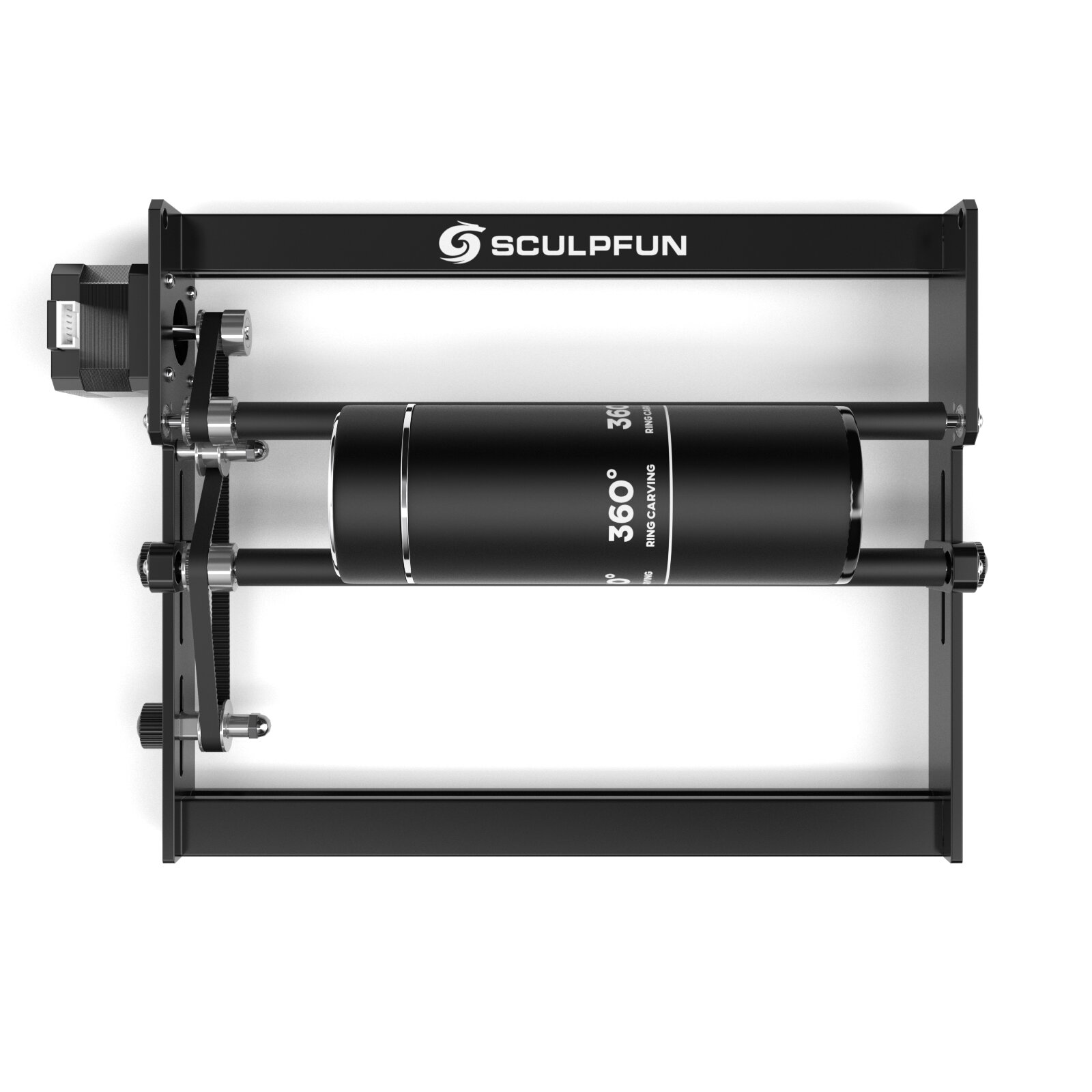 SCULPFUN Laser Rotary Roller for S9 Laser Engraver Y-axis Roller 360 degree Rotating for 6-150mm Engraving Diameter 4 raise feet