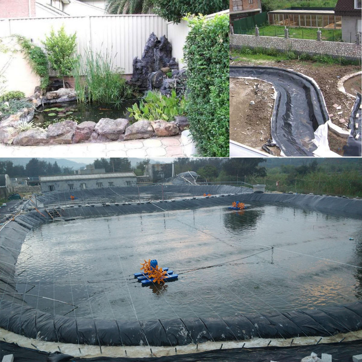 10mX4m Fish Pond Liner Garden Pools HDP EMembrane Reinforced Landscaping COD