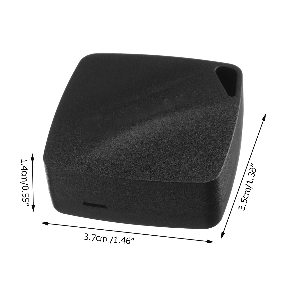 Square Waterproof Black Tracking Device Base Station Positioning Location COD