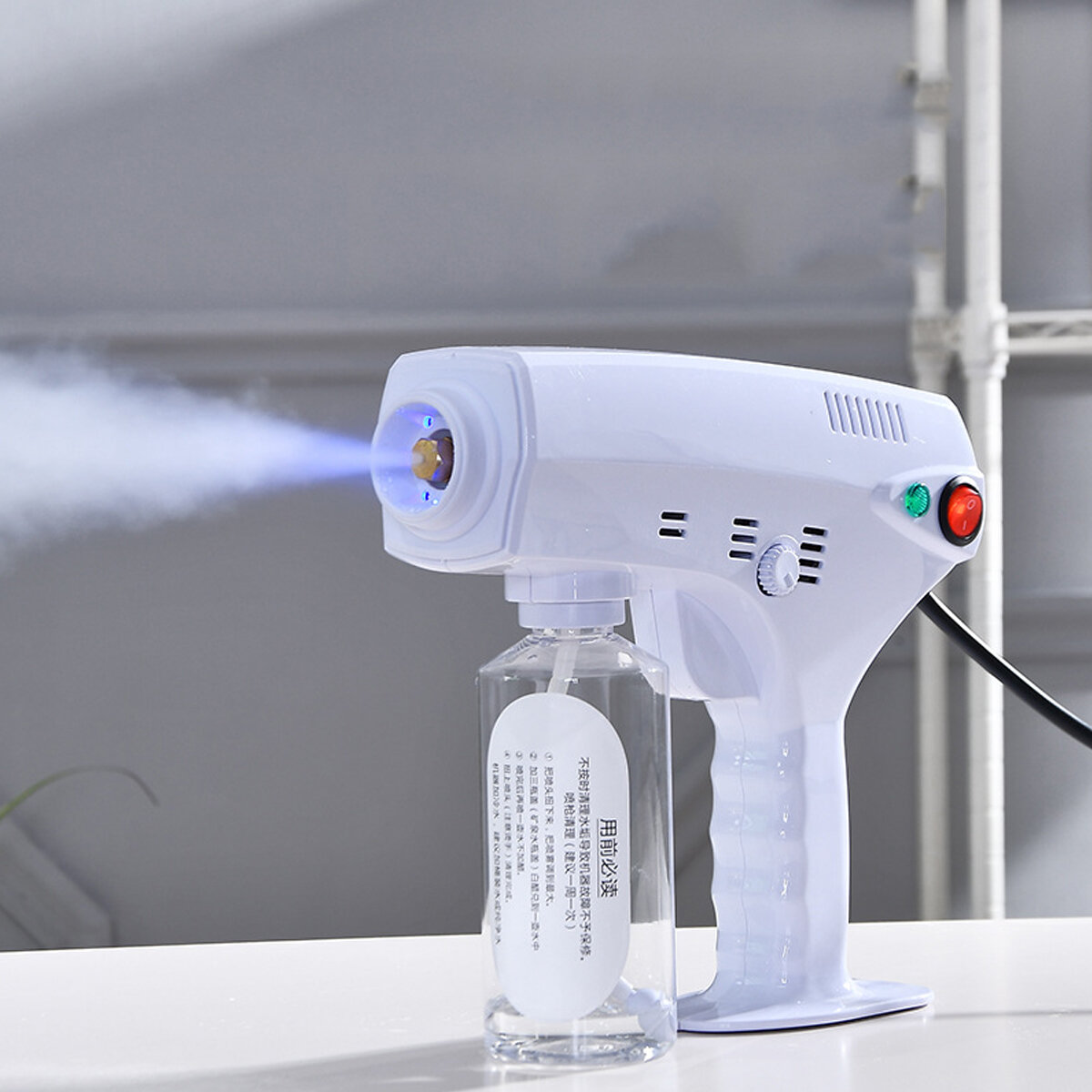 1300W 280ML Sprayer Machine Disinfection Blue Light Nano Steam Sprayer EU/US Plug 220V Atomizing Sprayer