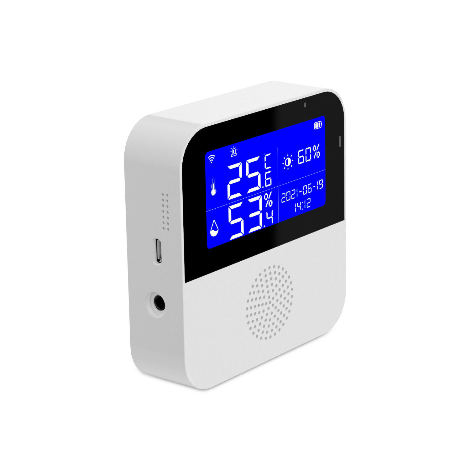 Tuya WiFi Temperature Humidity Sensor With LCD Display Smart Life Remote Monitor Indoor Thermometer Hygrometer Via Google Alexa