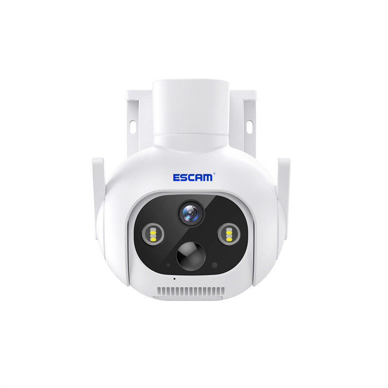 ESCAM QF172 2MP HD WiFi Camera with Solar Panel Built-in Battery PIR Motion Detection Full Color Night Vision Two-Way Audio IP66