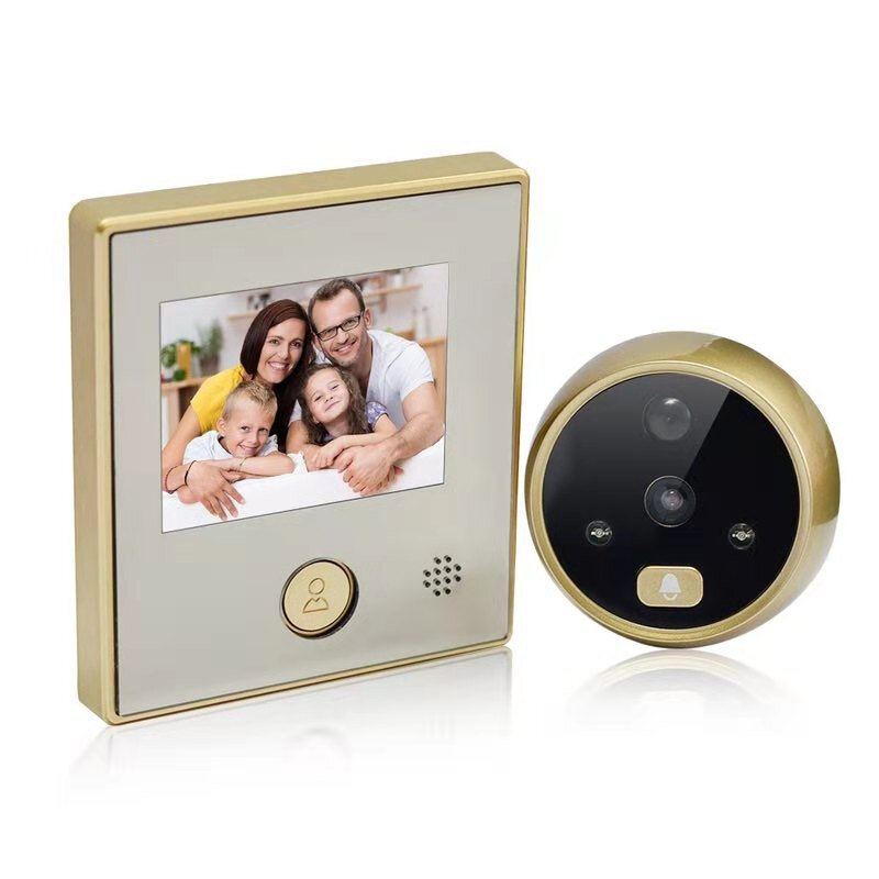 2.8Inch Digital Peephole Viewer Color Screen Smart Video Doorbell Door Camera with 160° Wide Angle Night Vision Motion Detec