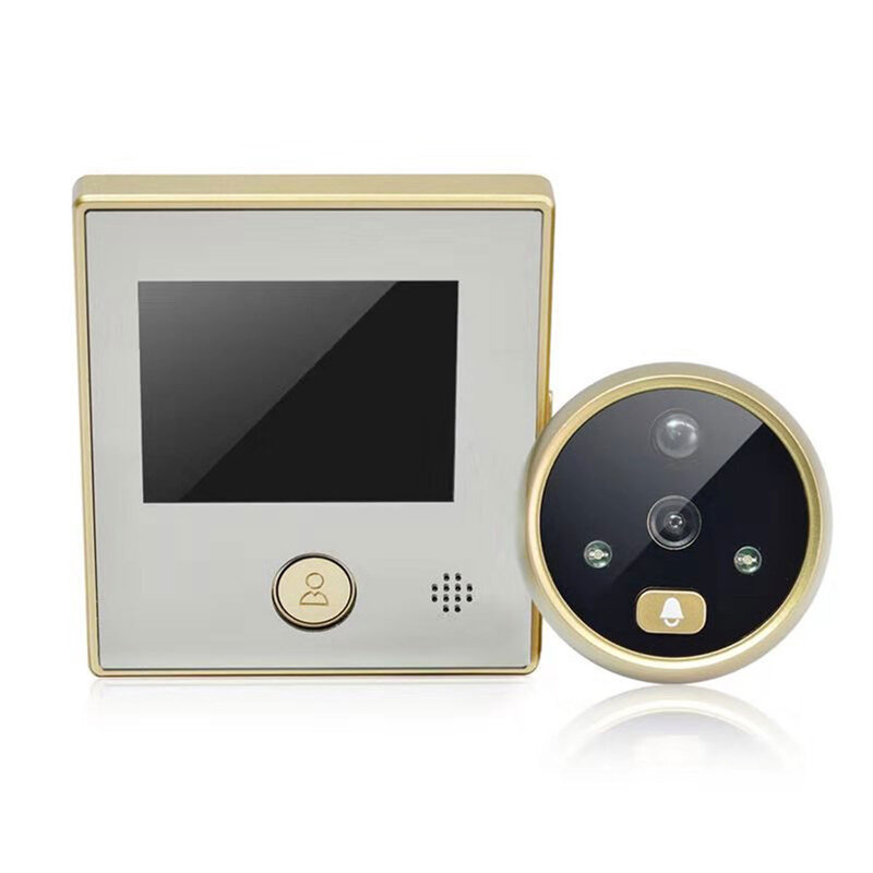 2.8Inch Digital Peephole Viewer Color Screen Smart Video Doorbell Door Camera with 160° Wide Angle Night Vision Motion Detec