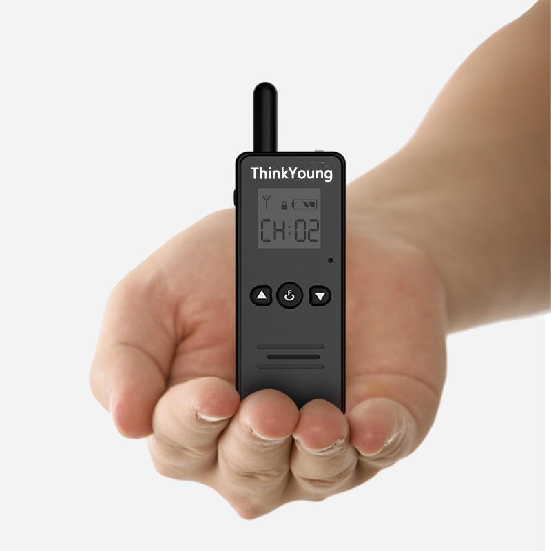 THINKYOUNG T8 45g Mini Ultra Thin Handheld Radio Walkie Talkie Hotel Driving Civilian Interphone Intercom