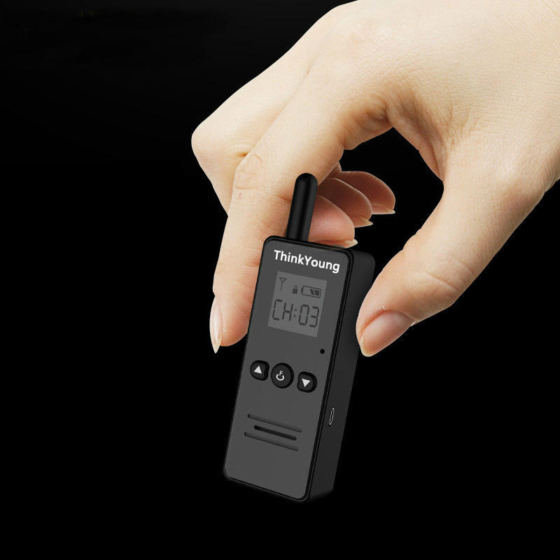 THINKYOUNG T8 45g Mini Ultra Thin Handheld Radio Walkie Talkie Hotel Driving Civilian Interphone Intercom