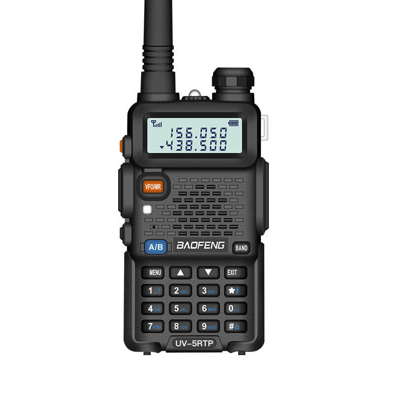 European Standard Baofeng UV-5RTP High-power Walkie Talkie Portable Dual Band Long Range Outdoor Waterproof Two Way Mini FM Radi