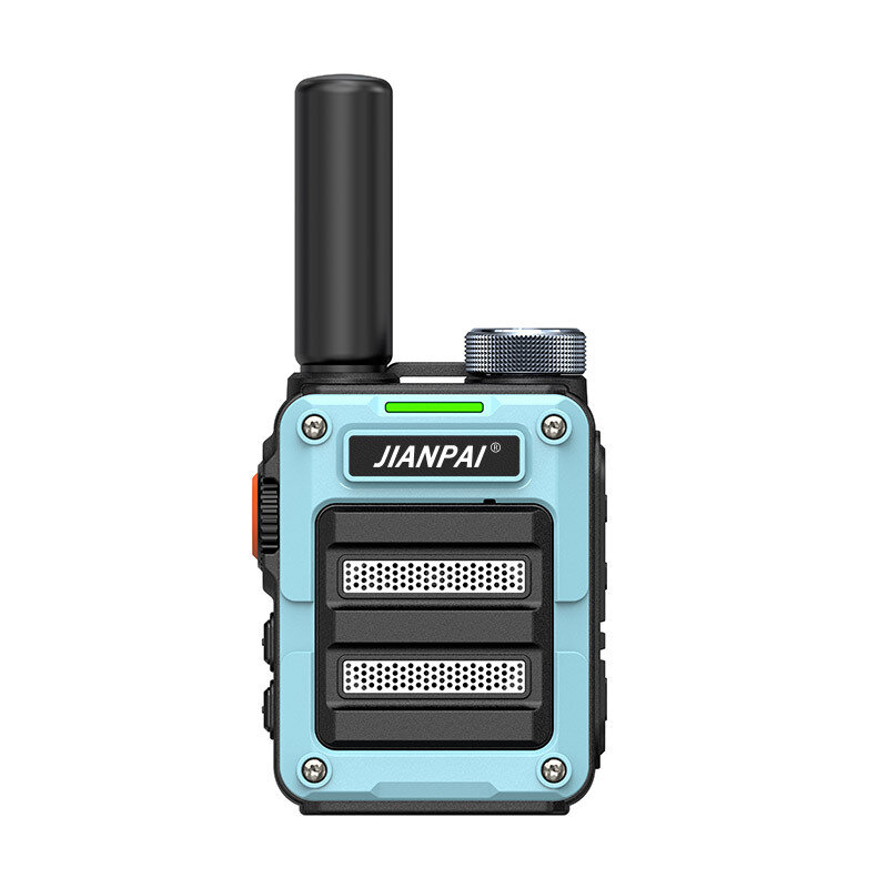 JIANPAI V6R 8W High-power Walkie Talkie 16 Channels 5000mAh USB Charging Mini Portable Two-way Radio